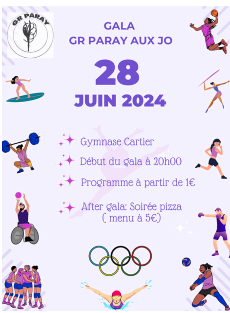 Affiche gala 2025